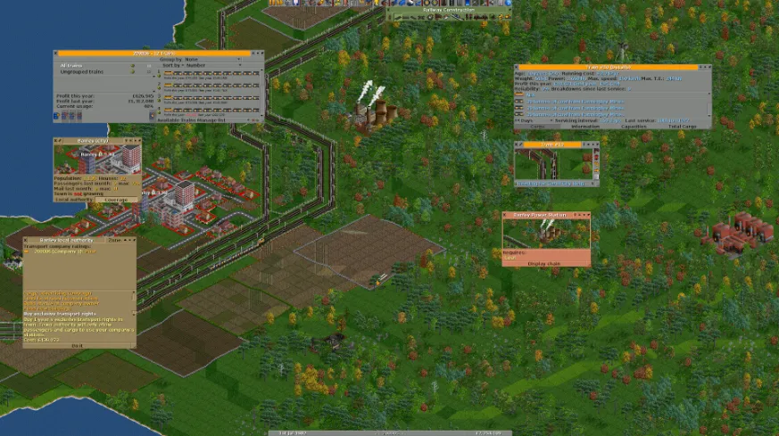 OpenTTD2025ذװv12.1.rev109 Ѱͼ