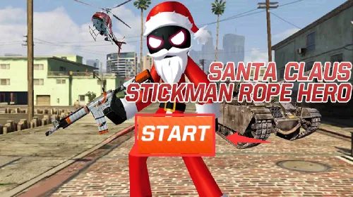 圣诞老人绳索英雄2025官方最新版本 圣诞老人绳索英雄2025官方最新版本