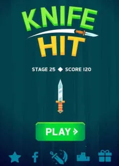 Knife Hit(�ɵ���ս��Ϸ)