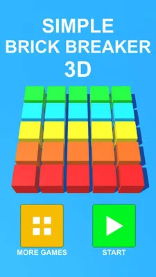 砖块破碎机3D(3D打砖块游戏) 砖块破碎机3D(3D打砖块游戏)