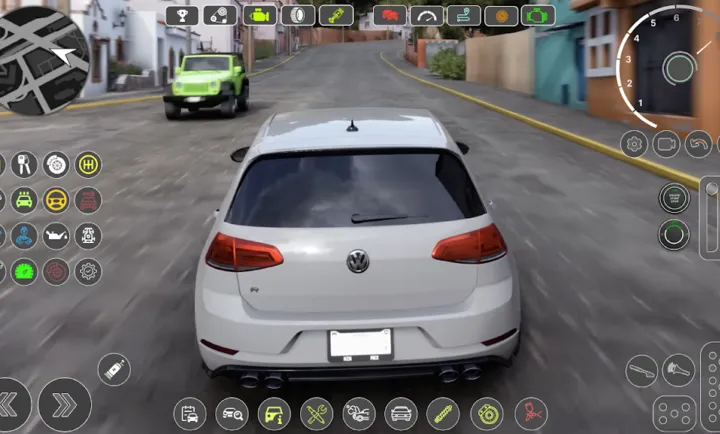 ���ڸ߶���4����ģ����(����������ʻ��Ϸ)v2.0 �ֻ����ͼ