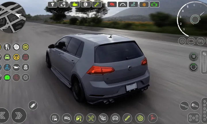 ���ڸ߶���4����ģ����(����������ʻ��Ϸ)v2.0 �ֻ����ͼ