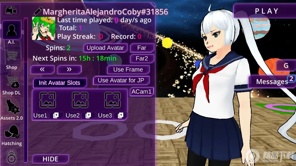 Ů��У԰ģ�����ƽ�����ò˵�v326 ��׿���ͼ