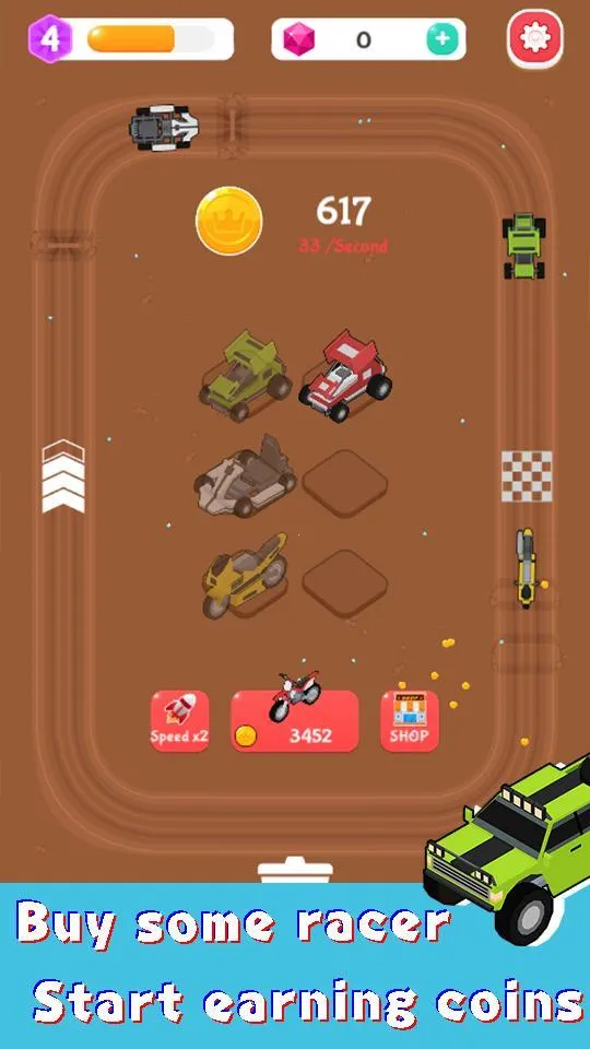 Merge Car Racer(���������Ϸ)v3.3.2 ��Ѱ��ͼ