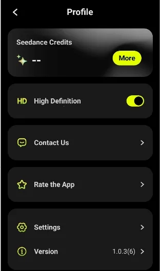 SeedanceAI2026�ٷ����°汾v1.0.3 ��׿���ͼ