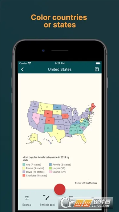 MapChart(��ͼ�༭����)v6.3.0 ��׿���ͼ