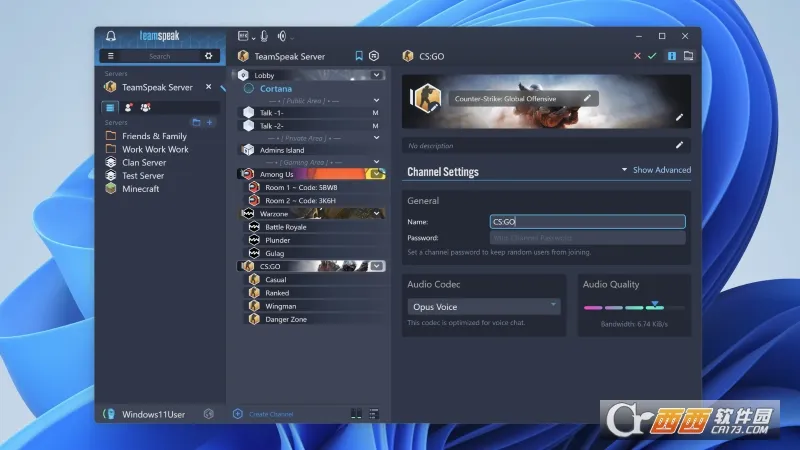 TeamSpeak(����ͨѶ����)v3.0.13.1 �ٷ������ͼ